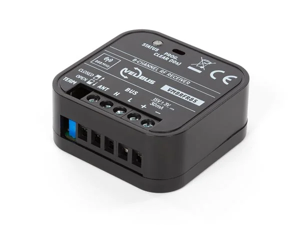 Recetor Rf de 8 Canais