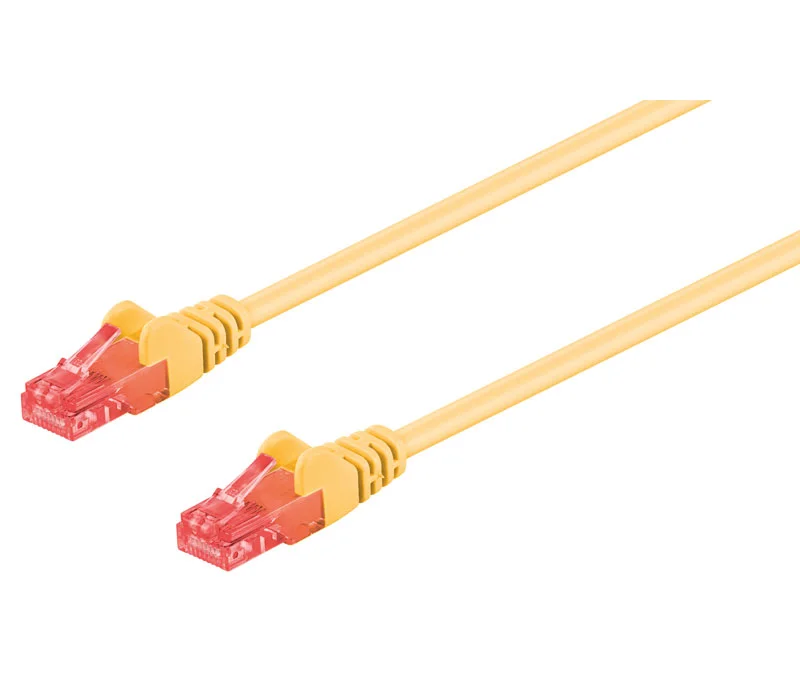 Conexi&oacute;n Utp Cat.6 Rj45 Macho - Macho, 0.25m Amar.