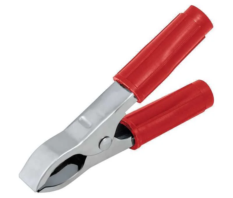 Pinça Crocodilo 50a, Vermelho