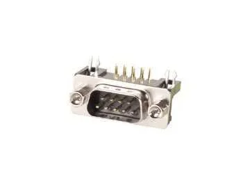 Male 9-Pin Sub-D Connector - Pcb Mounting