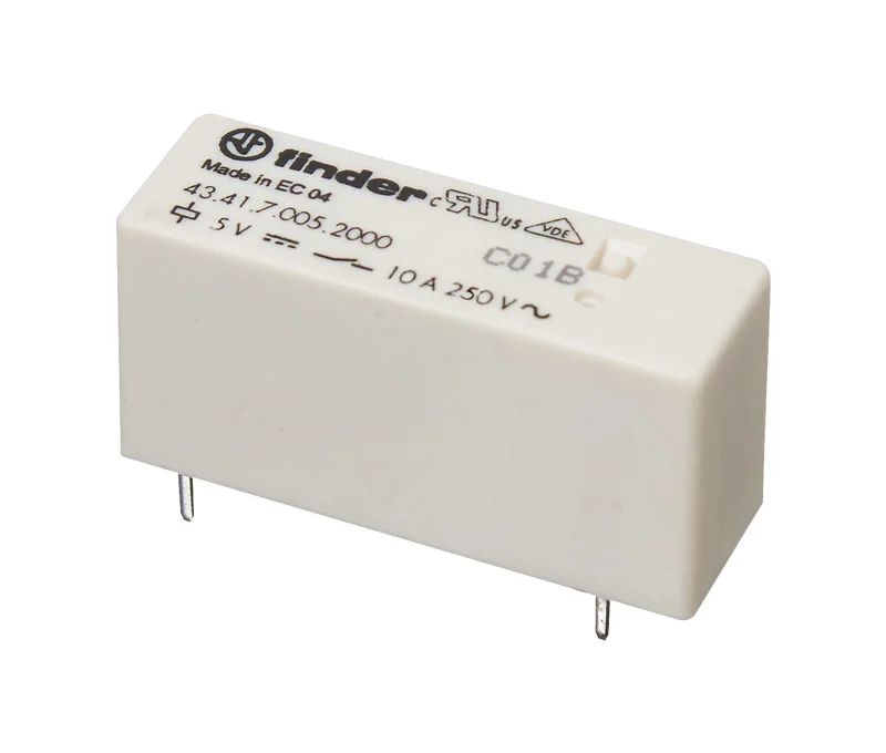 Mini-Relé Cto. Impreso 5vcc/10a