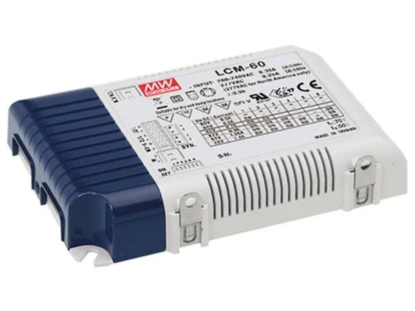 Dimmable LED Power Supply - Constant Current - 60 W - Selectable Output Current With Pfc