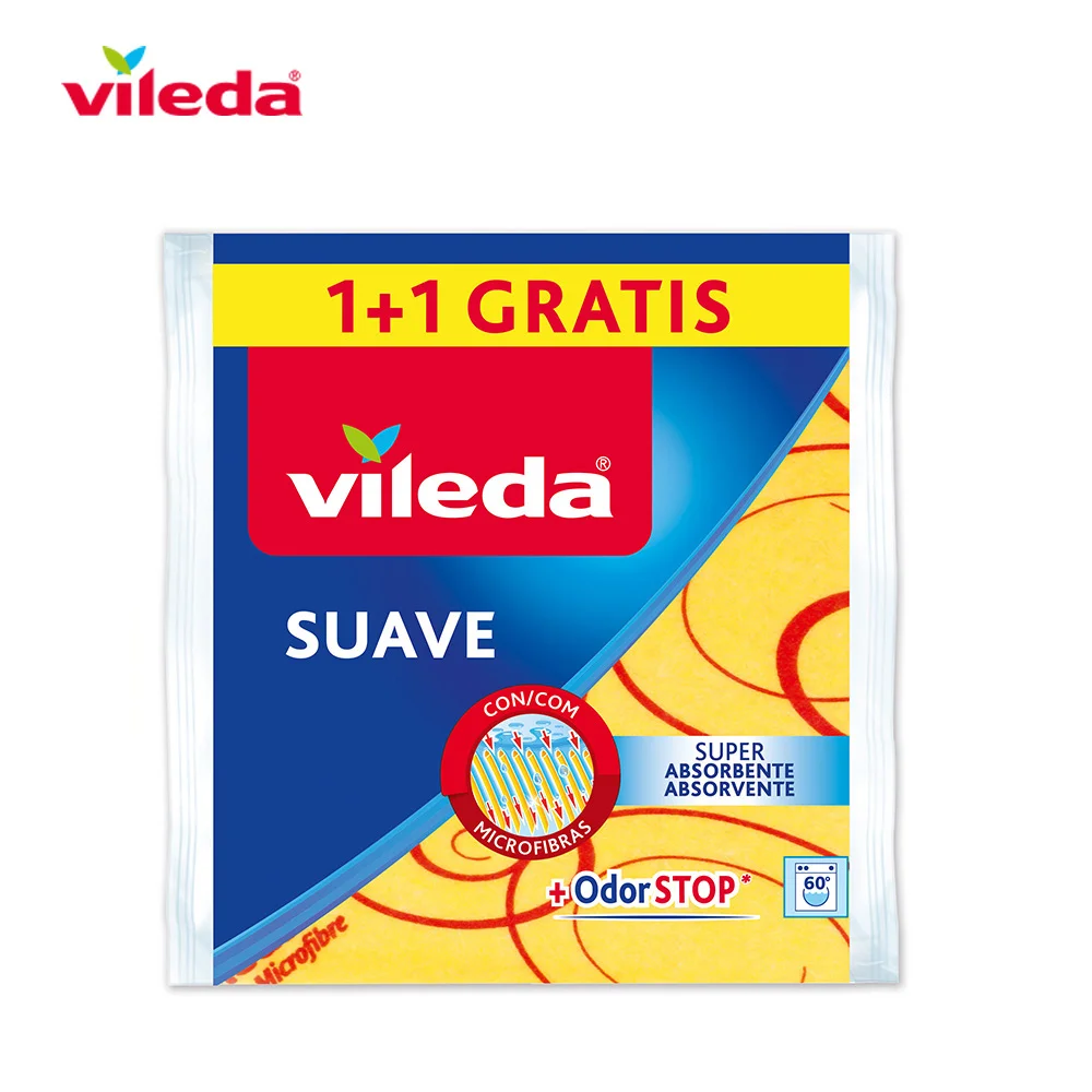 Pano Amarelo Suave 1+1 148936 Vileda