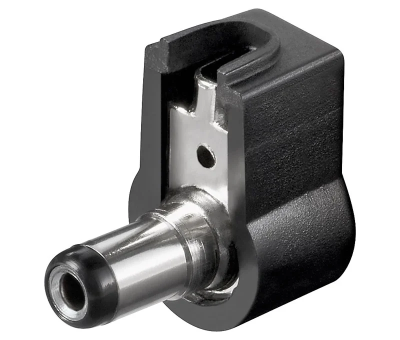 Jack Hueco Hembra Aéreo Acodado de 5,5x2,1x9,0mm