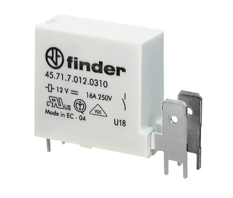 Rel&eacute; Mini de Potencia C.I 16a para Cc, 6vdc