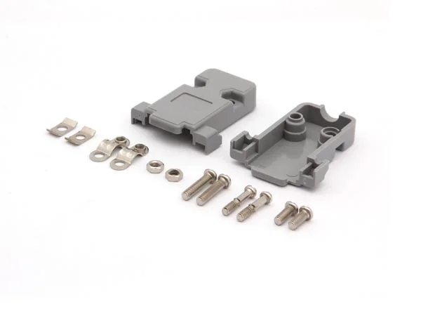 Carcasa de Plástico para Conector Sub-D de 37 Pin.