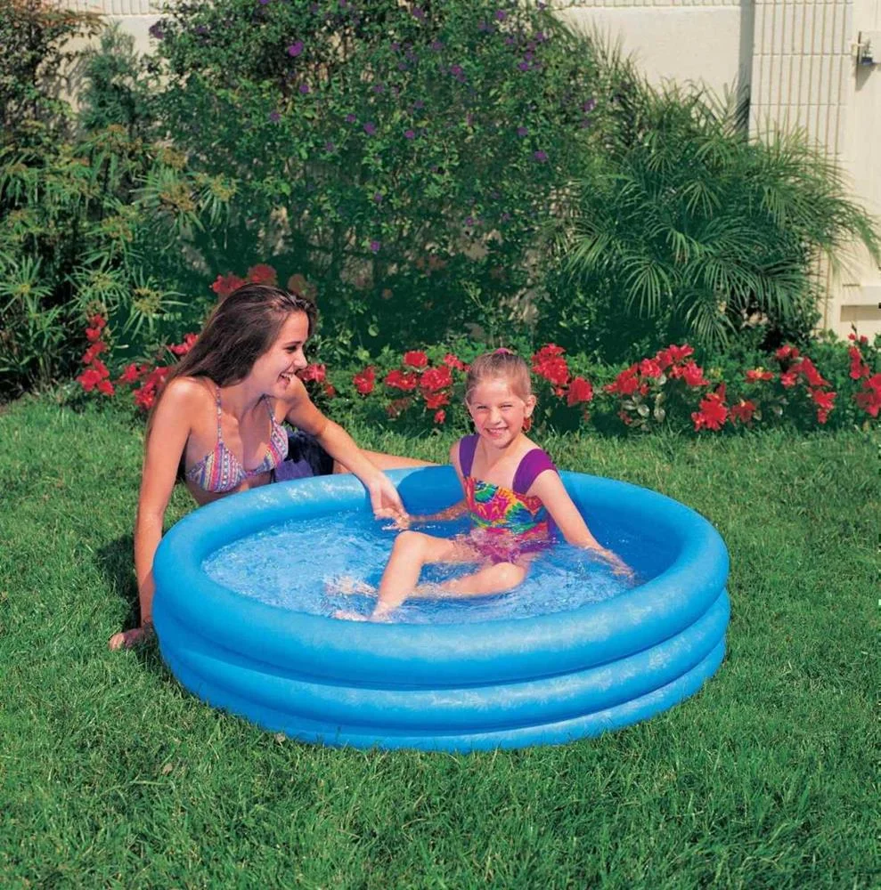 Piscina 3 Anéis 114x25cm (Cores Sortidas)