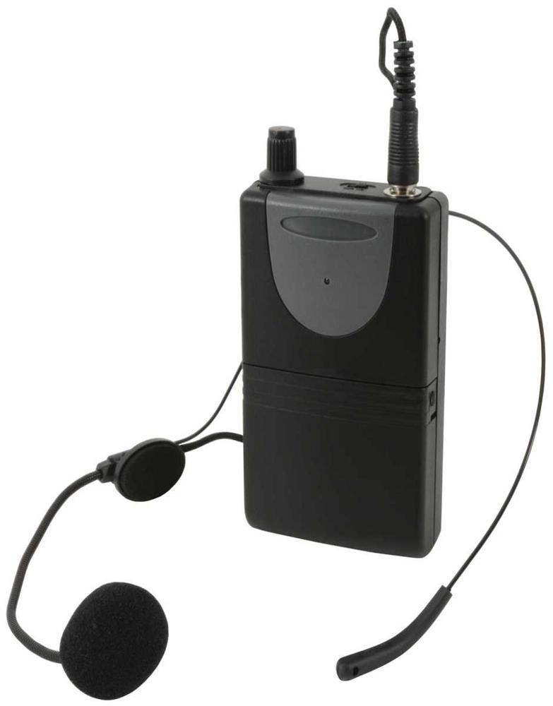 Body Pack + Microfone para Qrpa e Qxpa