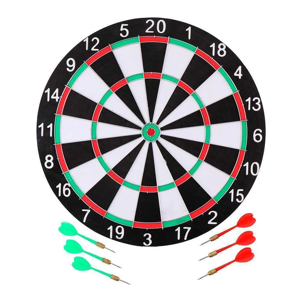 Jogo Alvo Básico Ø40,5x1cm Incluí 6 Dardos