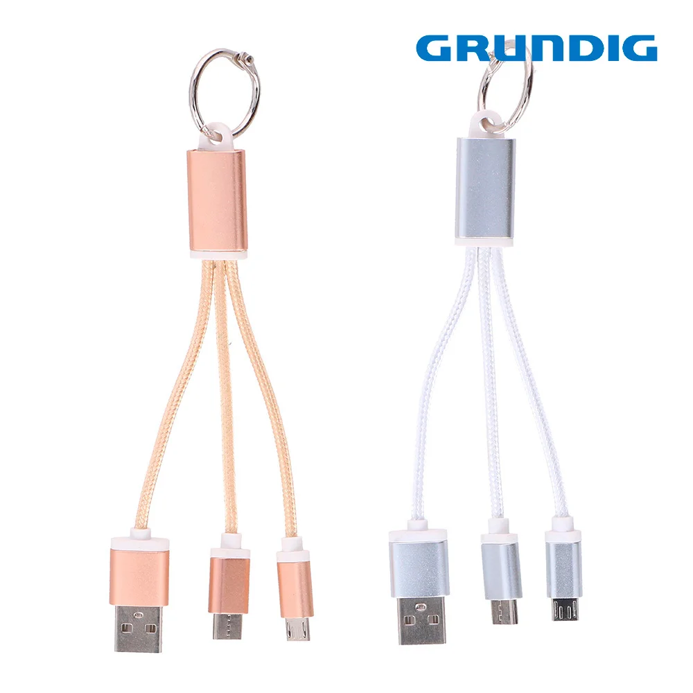 Cabo Usb Tipo C, Micro Usb 13cm Groundig