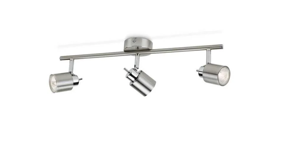 Lámpara de Techo Philips Meranti 3 Gu10 Metal Cro.