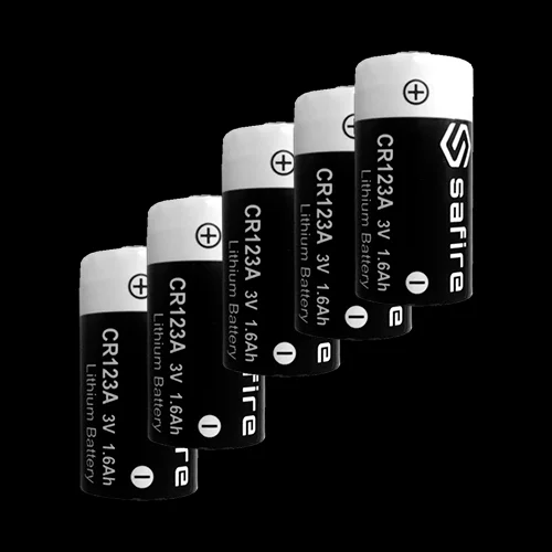 Safire - Pack De Pilhas Cr123a - 50 Unidades - Te.