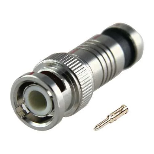 Conector - Compresi&oacute;n R&aacute;pida Bnc - Compatible .