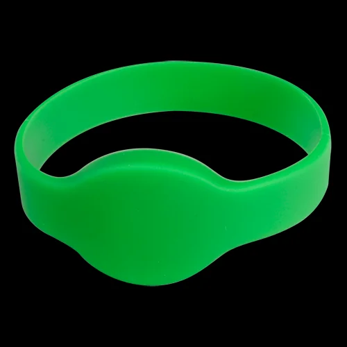 Pulseira de Proximidade - Id Por Radiofrequ&ecirc;ncia - Mf Passivo | Cor Verde - Alta Frequ&ecirc;ncia 13.56 Mh