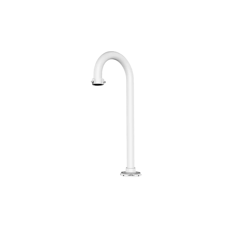 Suporte de Cornice para Domes Motorizadas - Apto para Uso Exterior - Instalação em Solo - Cor Branco
