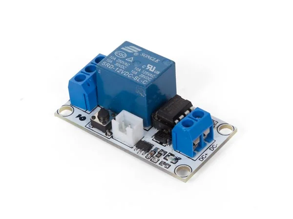 Módulo Relé Biestável de 1 Canal com Interruptor Táctil de 12 V
