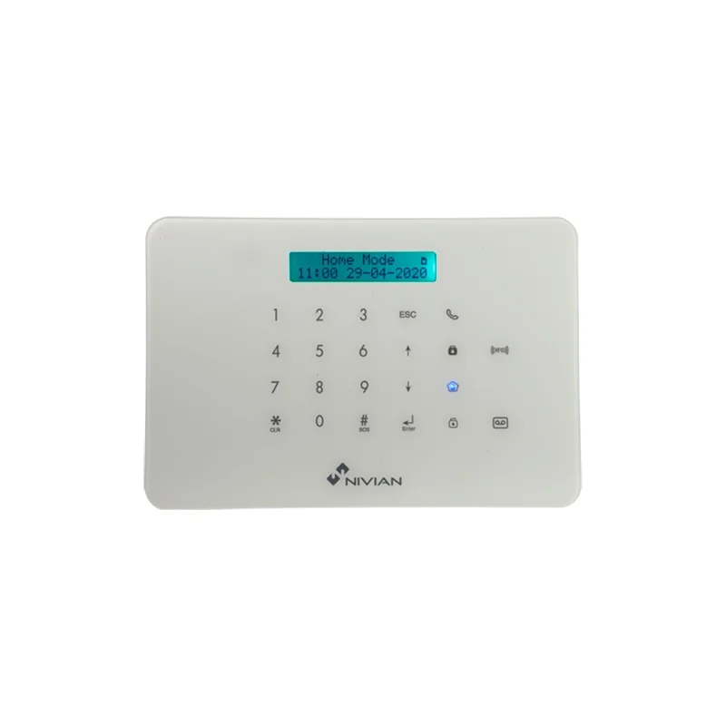 Kit De Alarme Nivian Smart - Teclado Táctil E Lei.