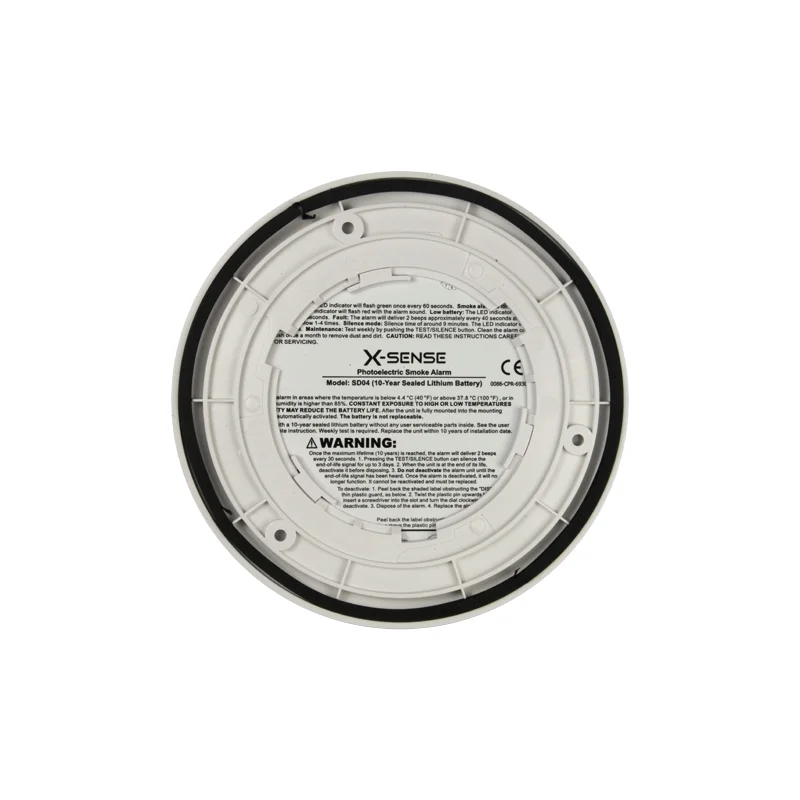 Detector de fumo autônomo X-Sense - Duração da ba.