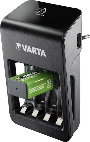 Lcd Plug Charger+ (Aa, AAA & 9 Volt)