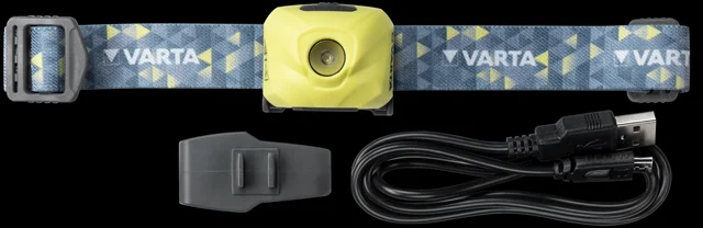 Lanterna LED para a Cabeça Varta H30R 300 lm IPX4.