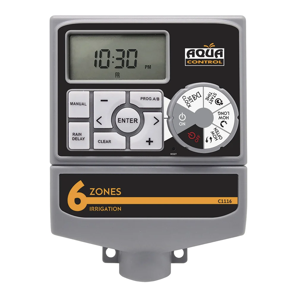 Programador Eletrónico 6 Estações Aqua Control
