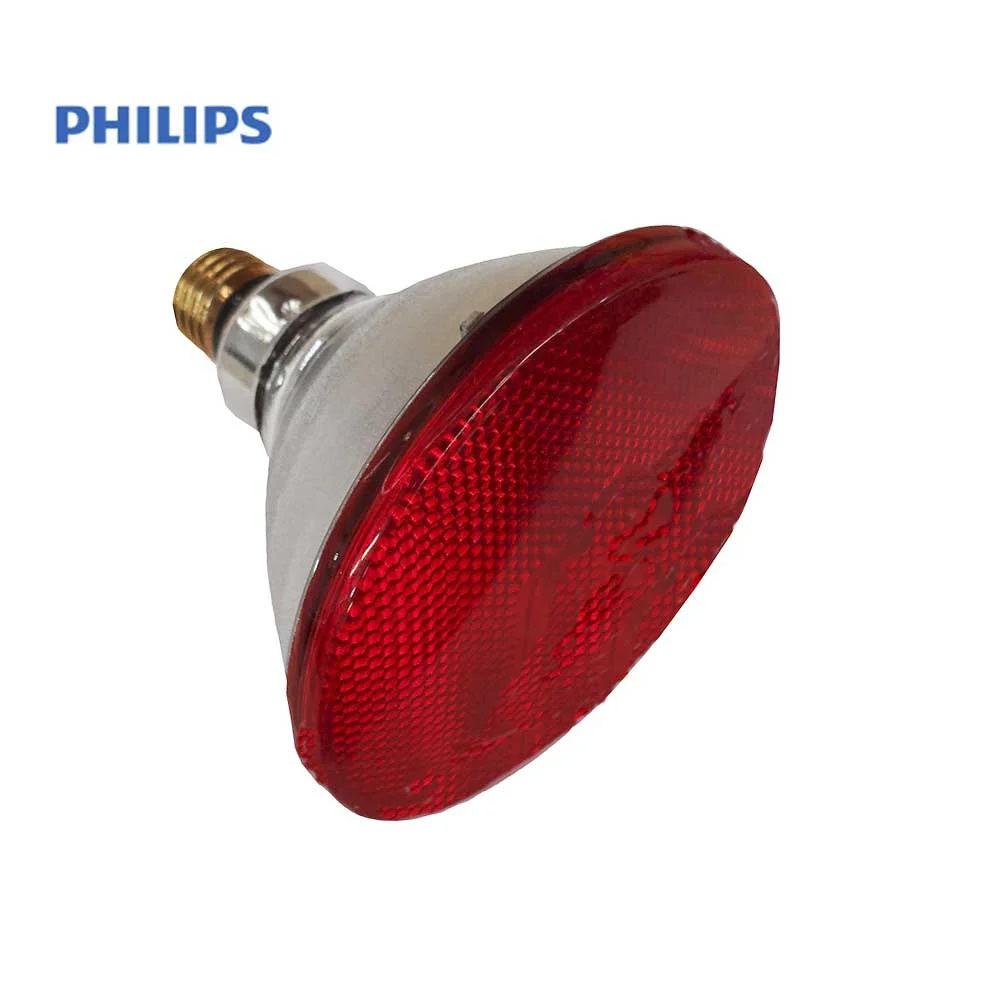 Lampada Infravermelhos 100w Par38 220/240v Vermel.