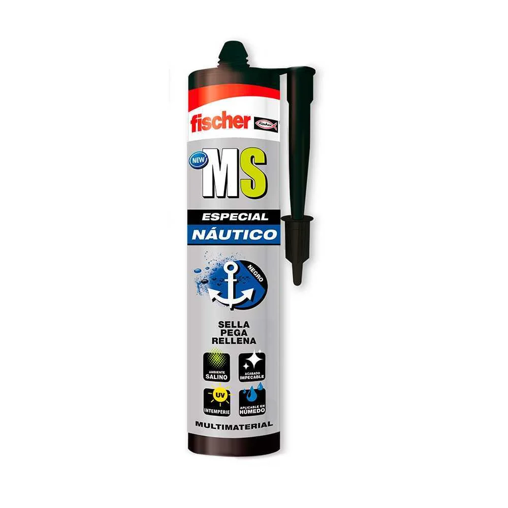Ms Especial Nautico Cola E Veda Preto -  290 Ml