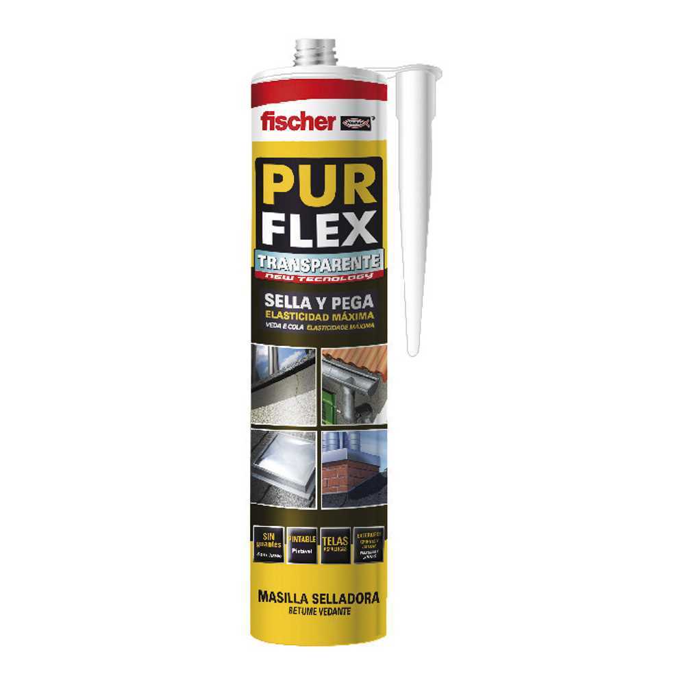 Fischer Purflex Branco 310ml - Cola E Veda
