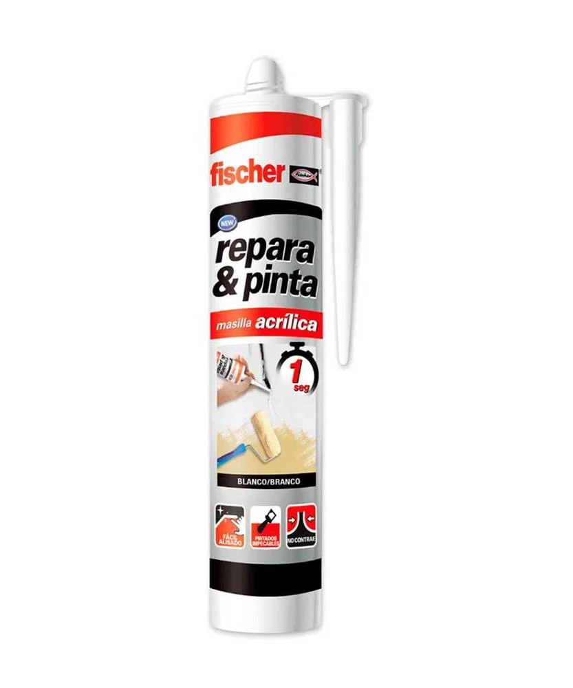 Massa para Fissura Reparar e Pintar 553930 Fischer