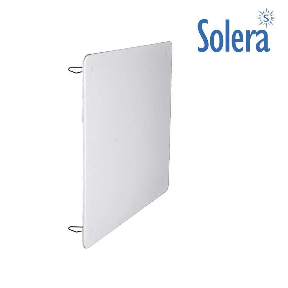 Tampa Retangular para Caixa 160x100mm Garra Metalica Solera 63g