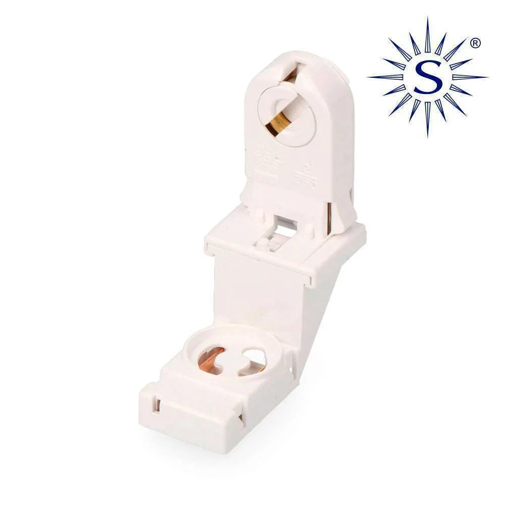 Casquilho Para Lampada Fluorescente C/suporte Prim