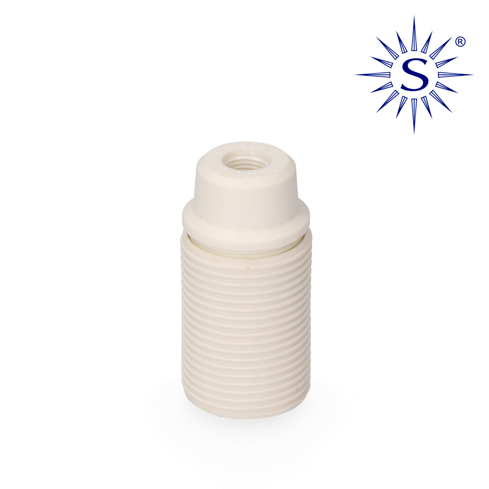 Casquilho com Rosca E14 Homologado Branco Solera 6584crb