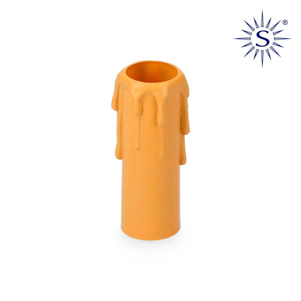 Vela Média para Casquilho E14 Creme Solera 854c