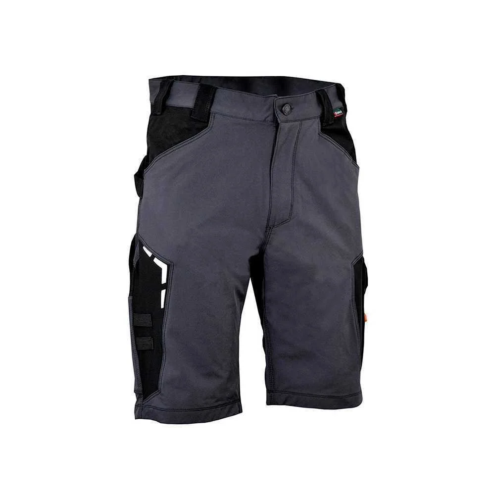 Bermuda Bortan Cinzento Escuro Preto Cofra Tamanh.