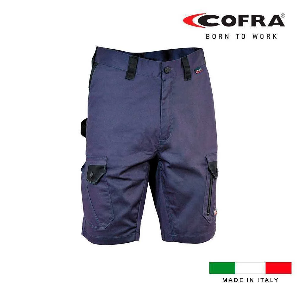Bermuda Kediri Azul Marinho Preto Tamanho 50