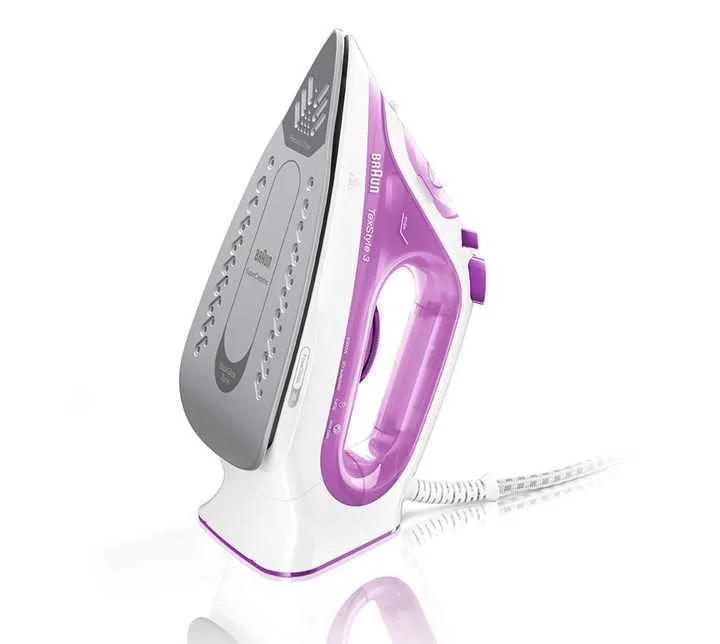 BRAUN TEXSTYLE 3 SI 3030, FERRO A SECO E A VAPOR,.
