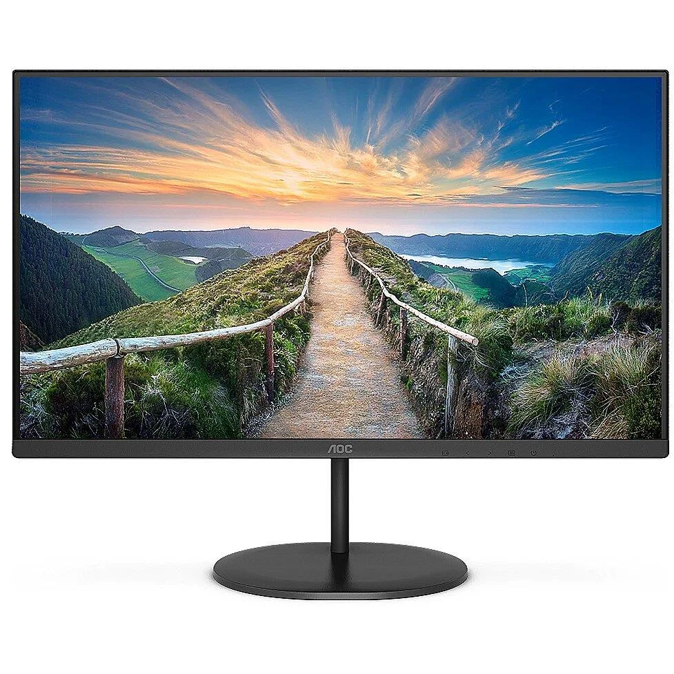 Monitor Ips LED 23.8" V4 Q24v4ea 2k Ultra Hd Preto - Aoc