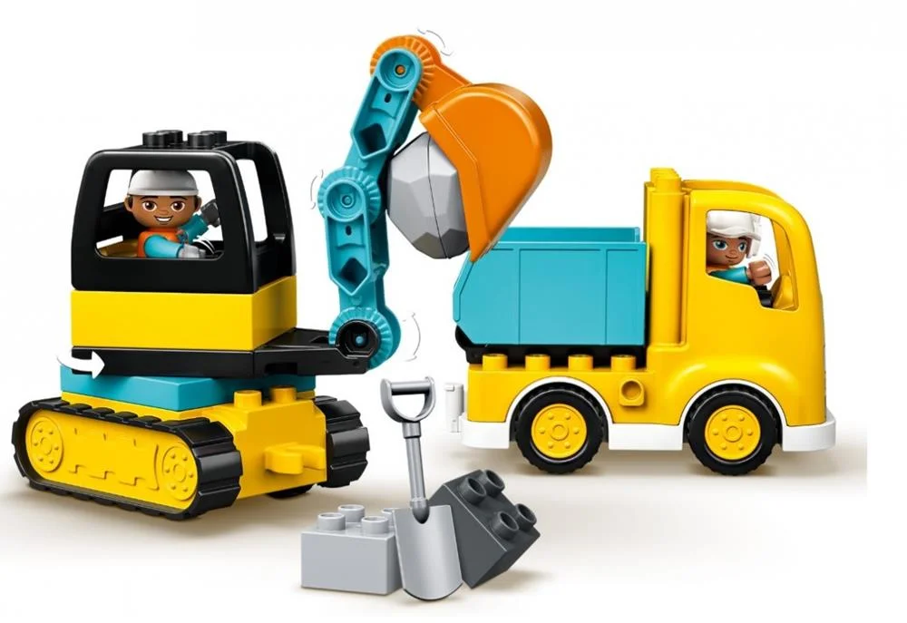 Lego Duplo Bagger Und Laster 10931