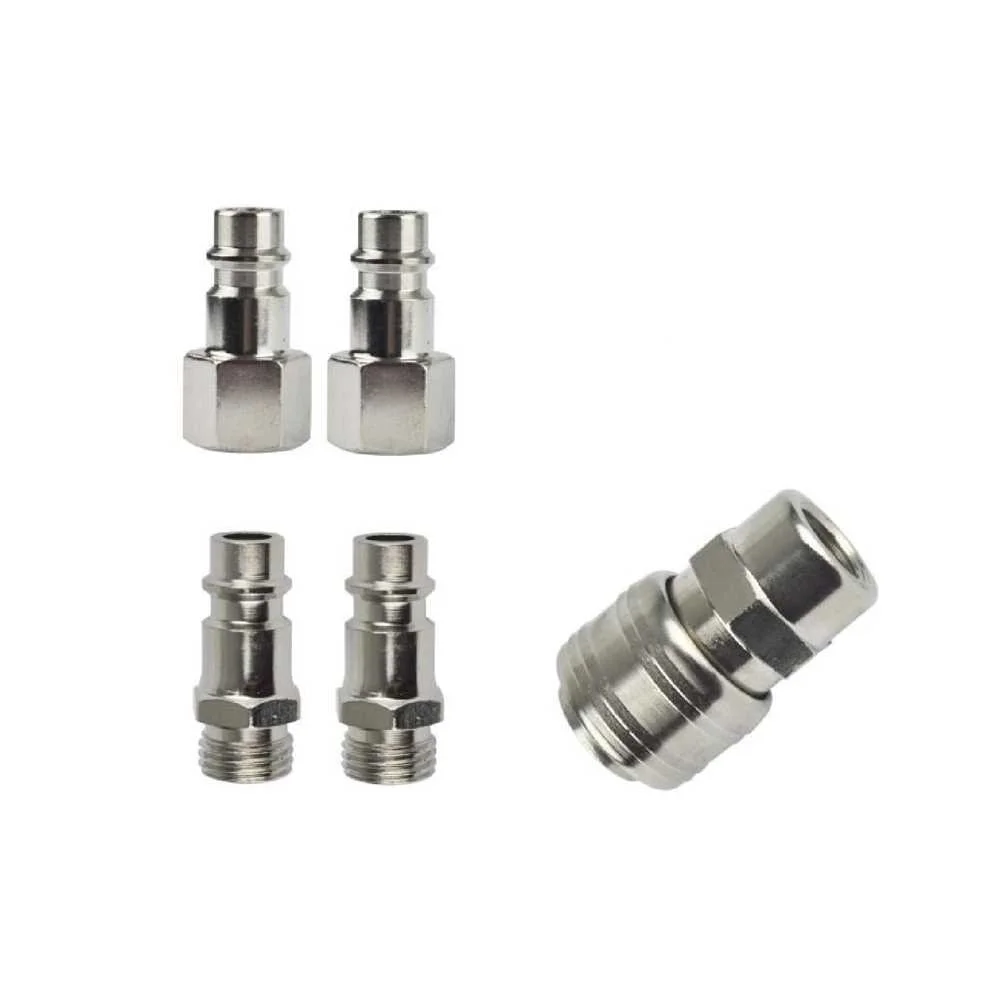 Set De 5 Peças Acessórios Pneumático
