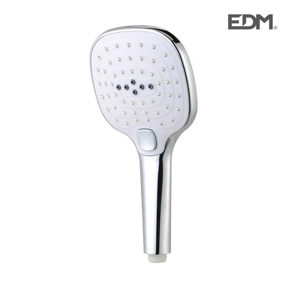 Chuveiro De Mão Square Cromado 3 Funções Edm