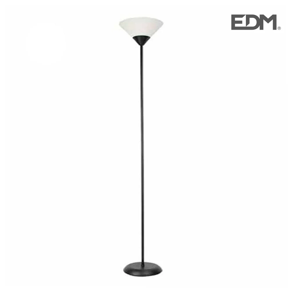 Candeeiro de Chão Modelo Miami Cor Preto E27 60w Edm