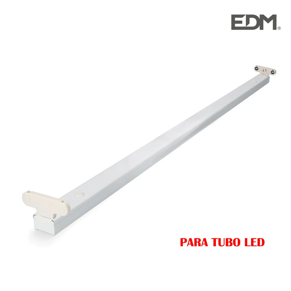 Armadura para 2 Tubos LED de 22w (Eq 2x58w) 153cm.