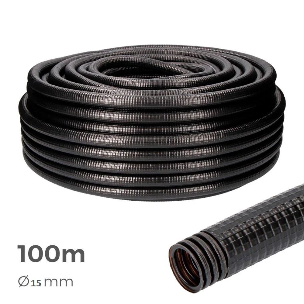 Tubo Anelado Ferroplast Ext. 13mm M-20 Euro/mts