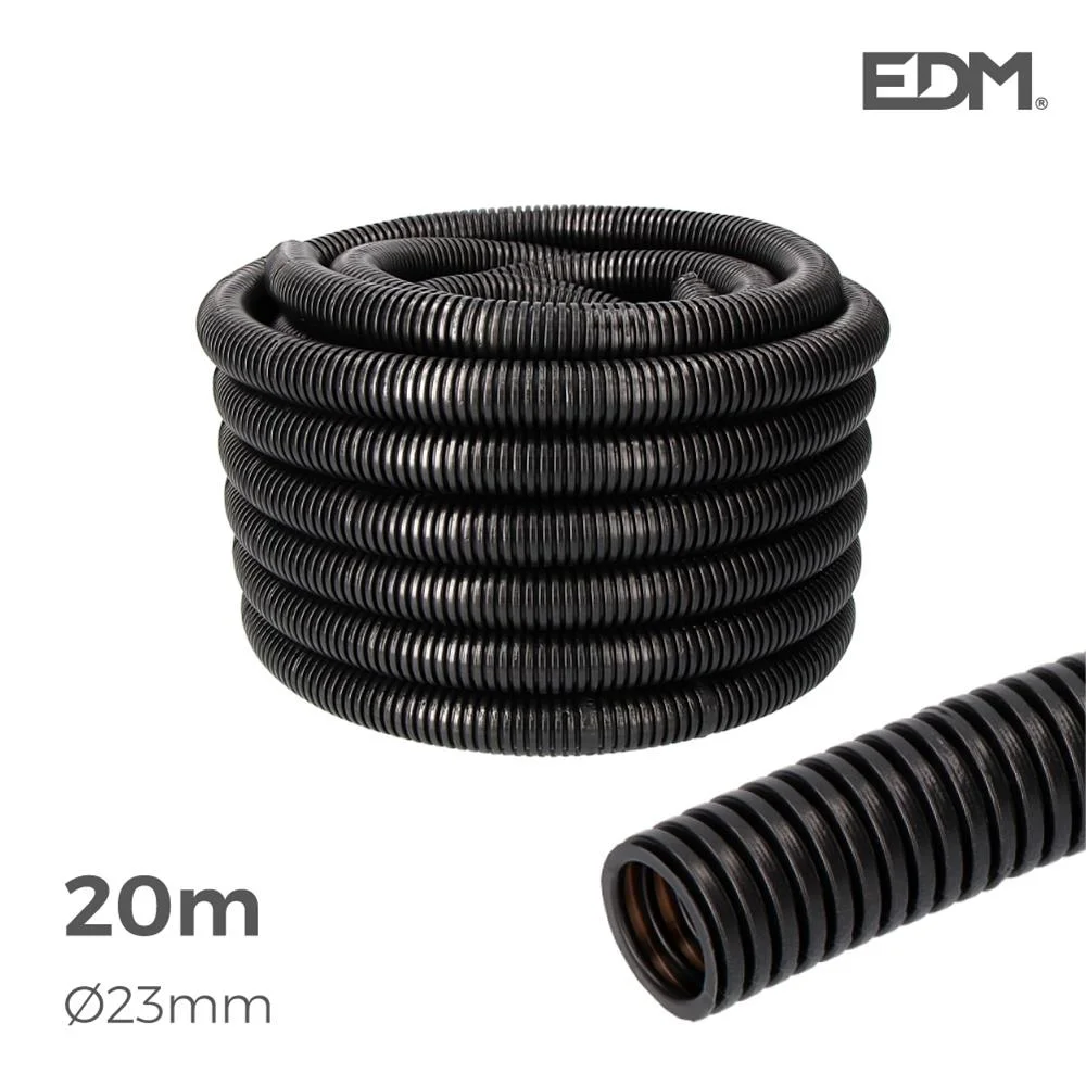 Tubo Anelado Para Interior Medida 23mm Ce M-32 20m