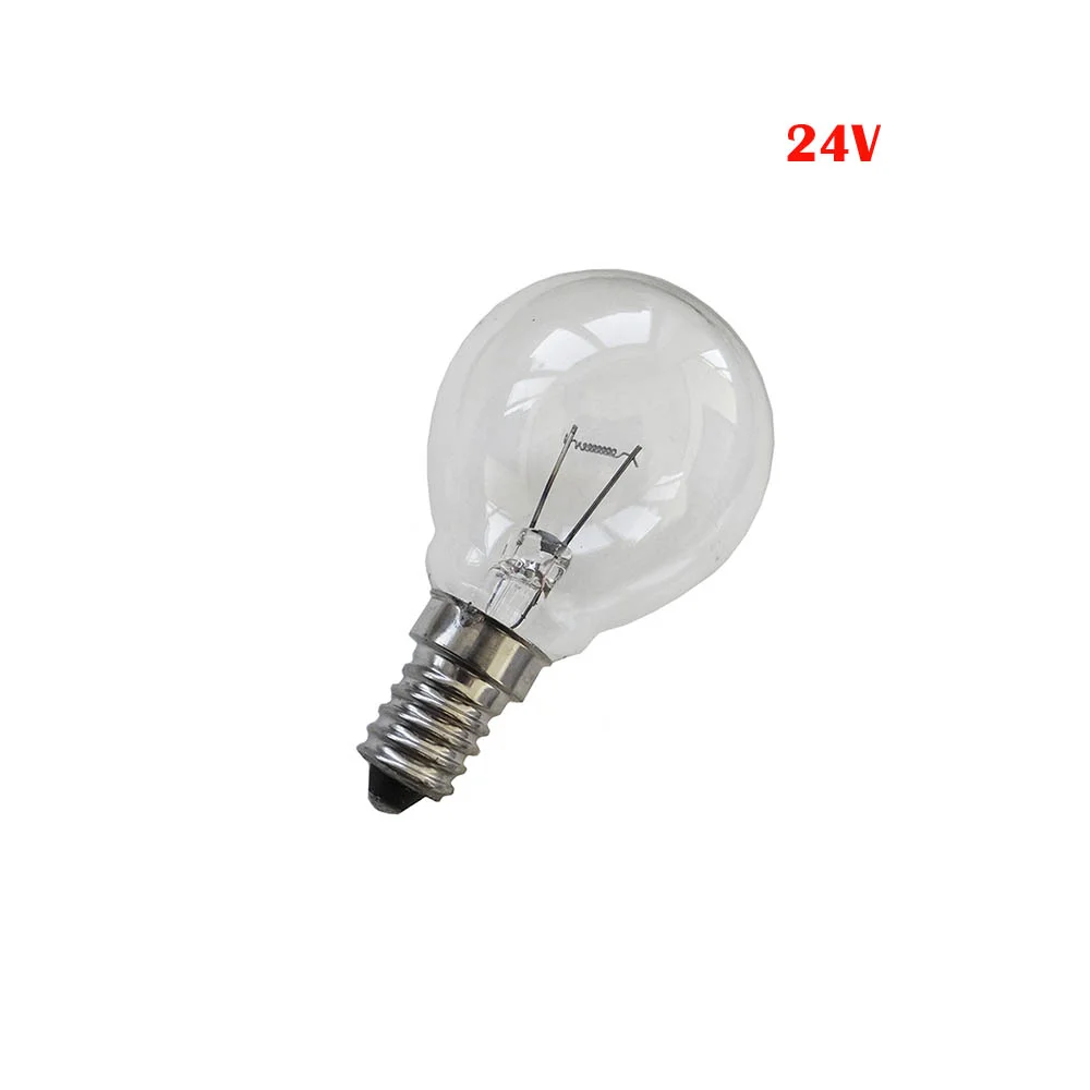 Lampada Esferica E-14 40W Clara 24V