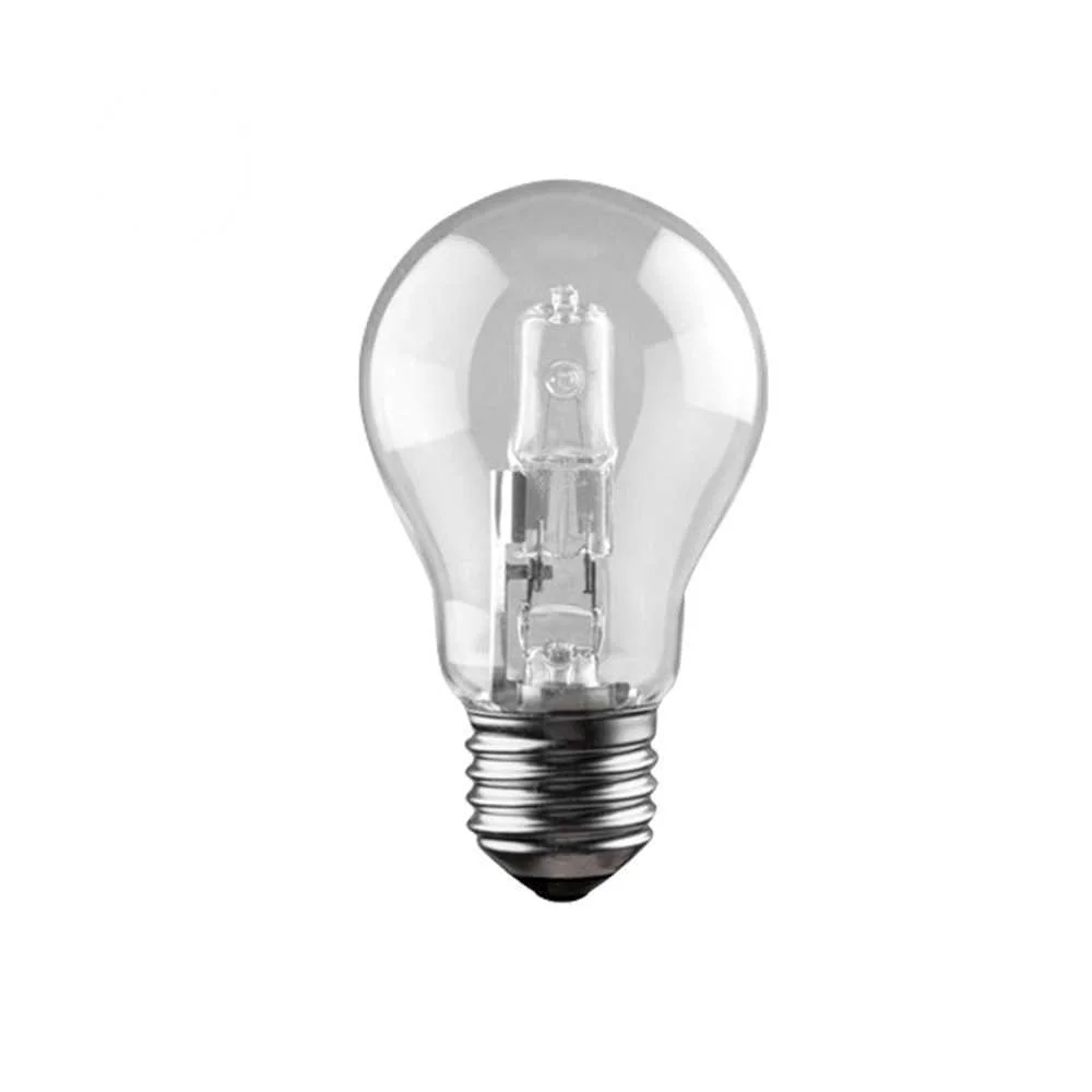 Lâmpada Halogena Standard "Energy Saver" E27 42w (Equ. 60w) Transparente