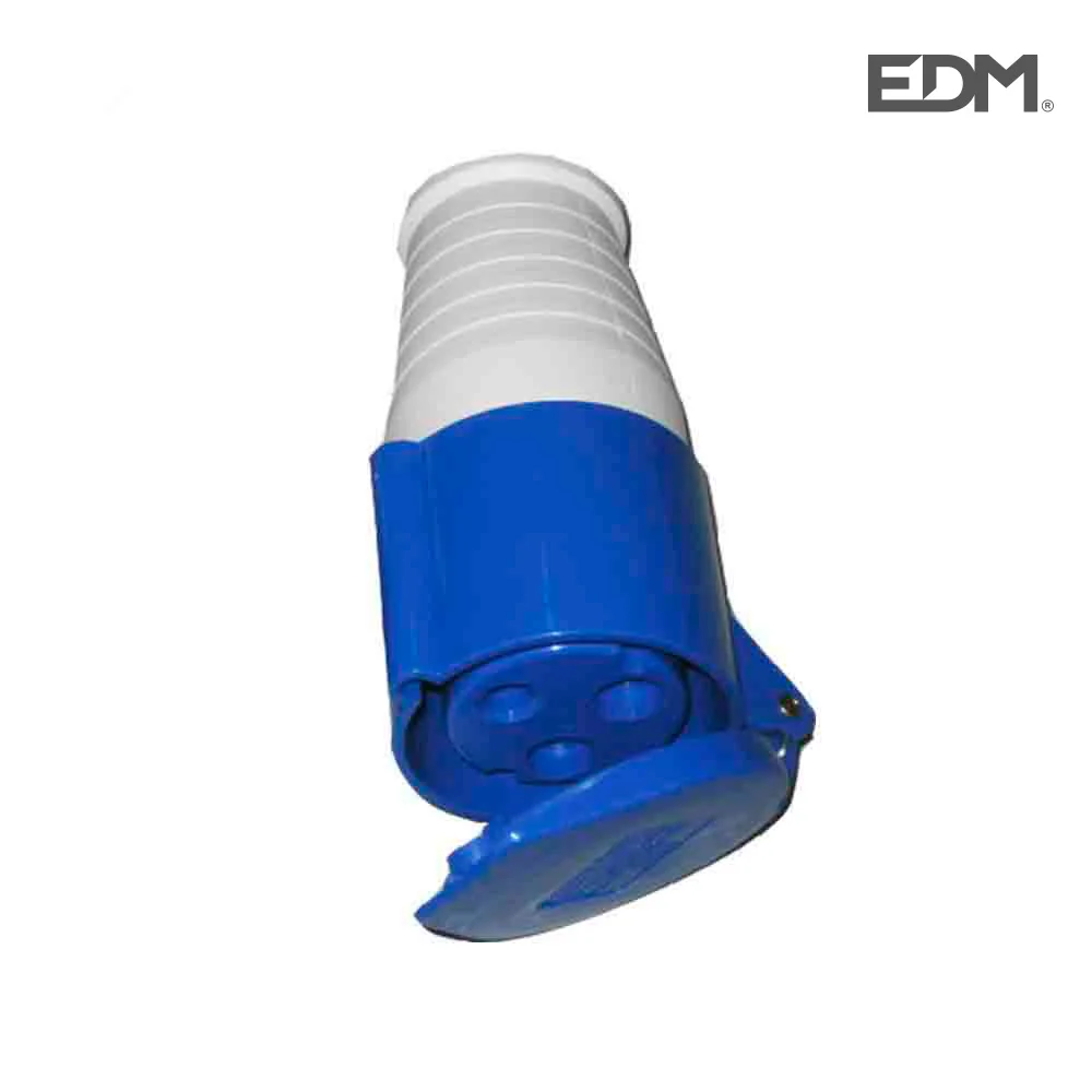 Ficha Femea Cetac 2 P+T 32a Azul