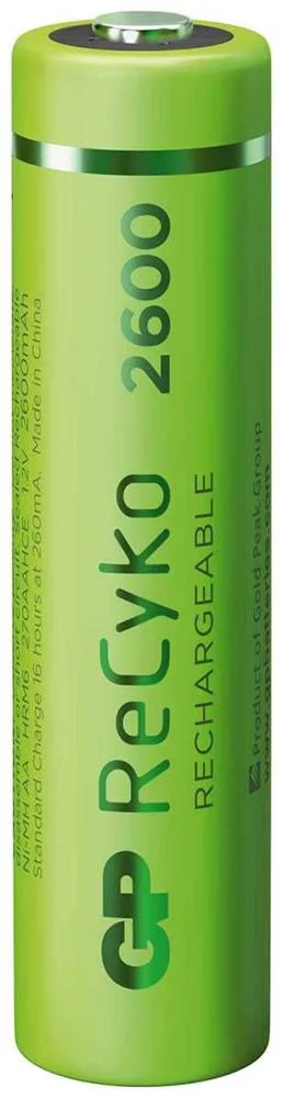 Pilha Recarreg&aacute;vel Alta Capacidad Recyko R6 AA 26.