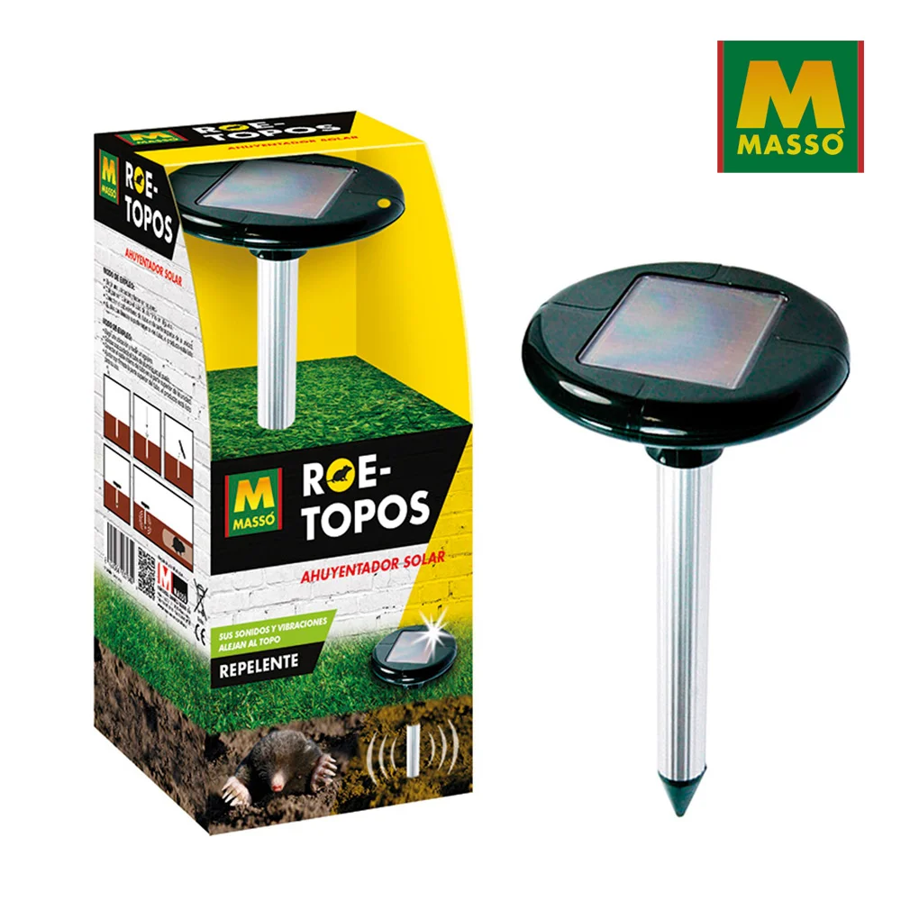 Repelente Solar Para Toupeiras E Roedores