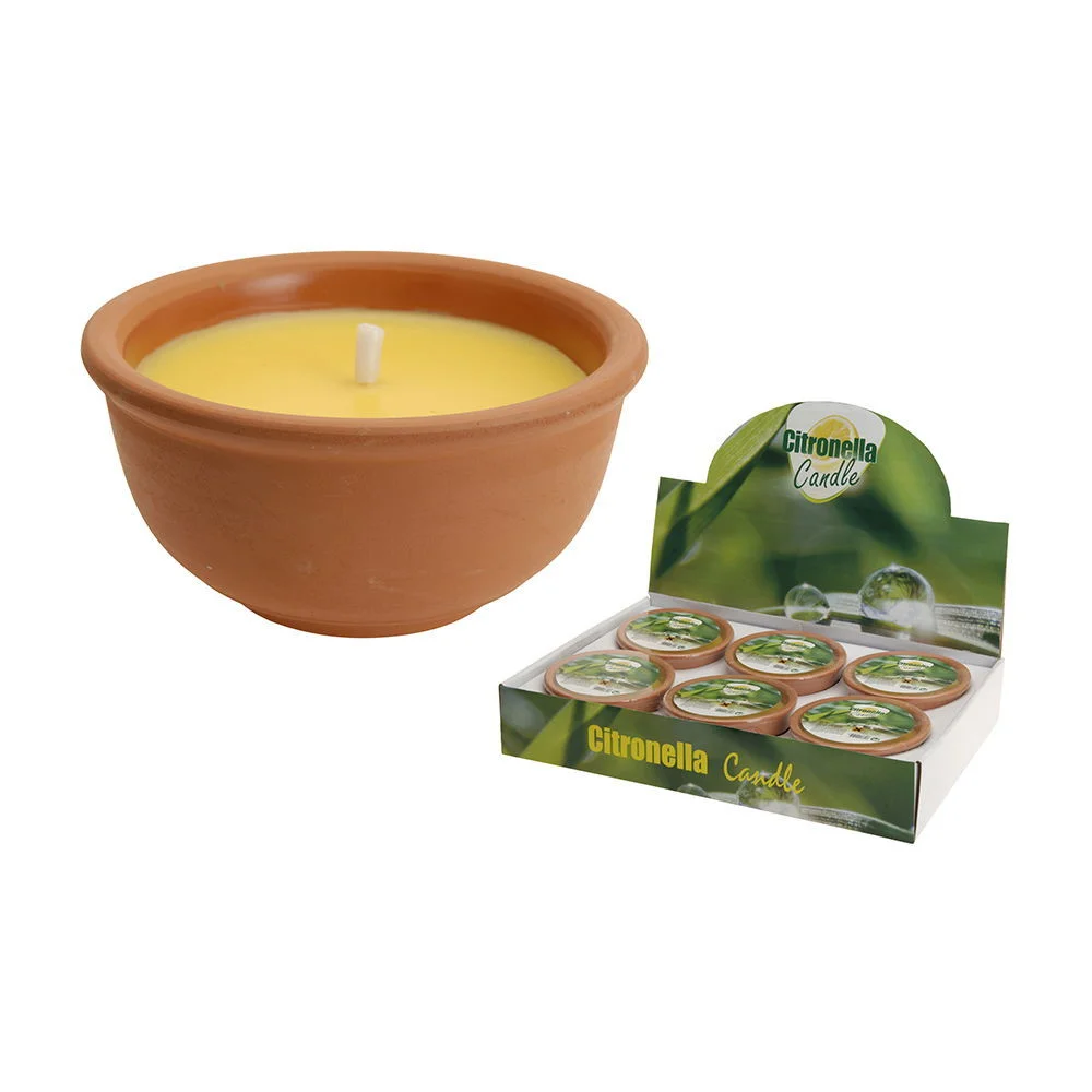 Vela Citronela Anti-Mosquitos Medidas: 130X65Mm Eu
